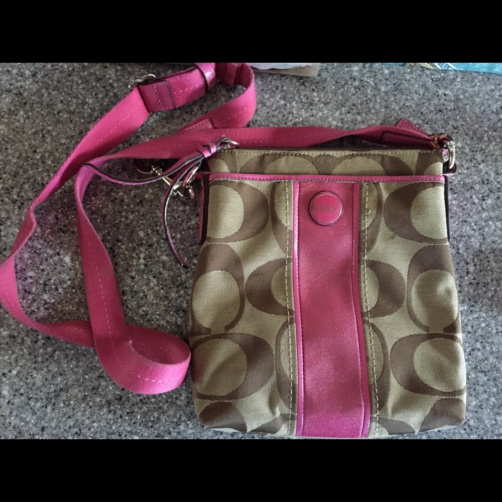 Coach Purse Messenger Cross Body